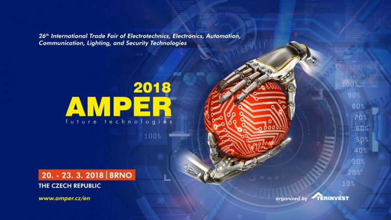 Meet us at AMPER 2018 - BRNO - CZECH REPUBLIC from 20. - 23. March 2018