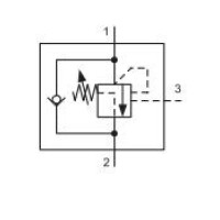 ARGO-HYTOS SOP5A-Q3/l Overcentre Valve Part Balanced