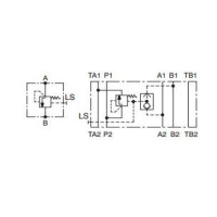 ARGO-HYTOS TV2-103 3 Way Pressure Compensator