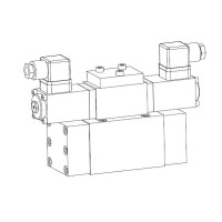 WANDFLUH AVPW4x10 NG10 pilot operated and not pressure compensated